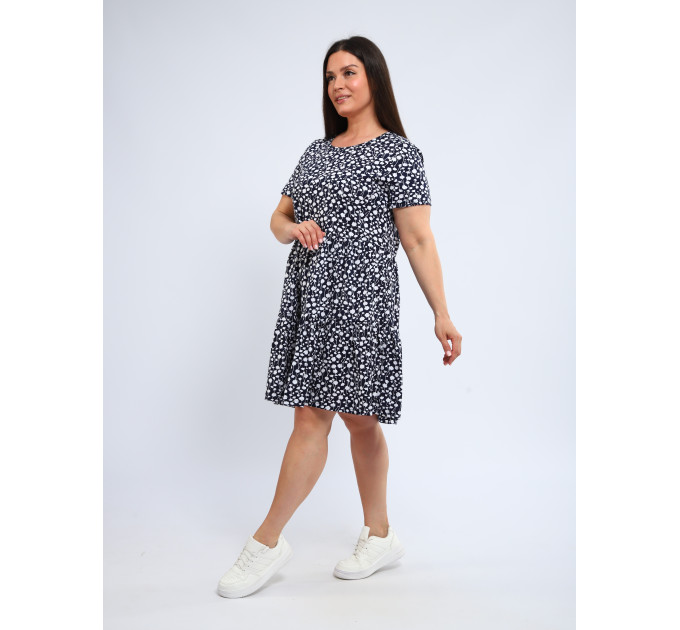 Платье П-00465 темно-синий