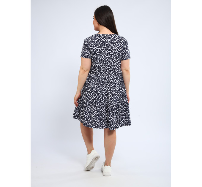 Платье П-00465 темно-синий