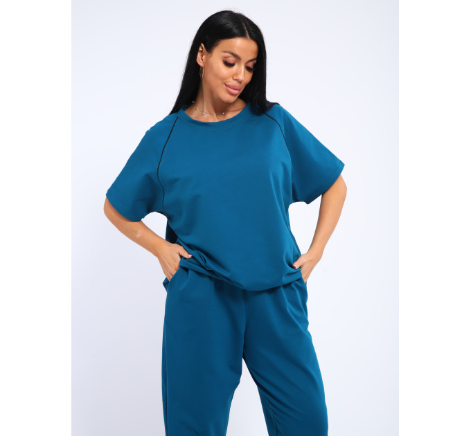 Костюм спортивный КД-00442 бирюзовый