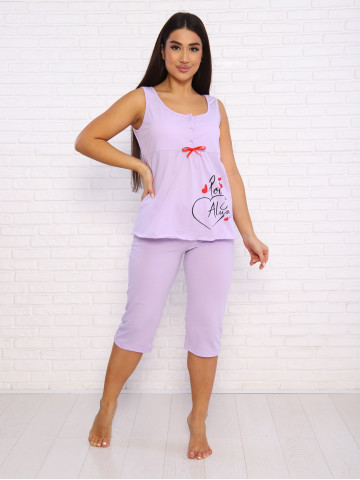 Пижама ПЖ-0014 светло-сиреневый