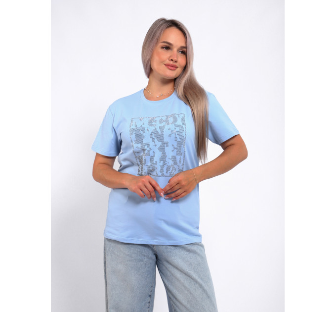 Футболка Ф-00711 голубой