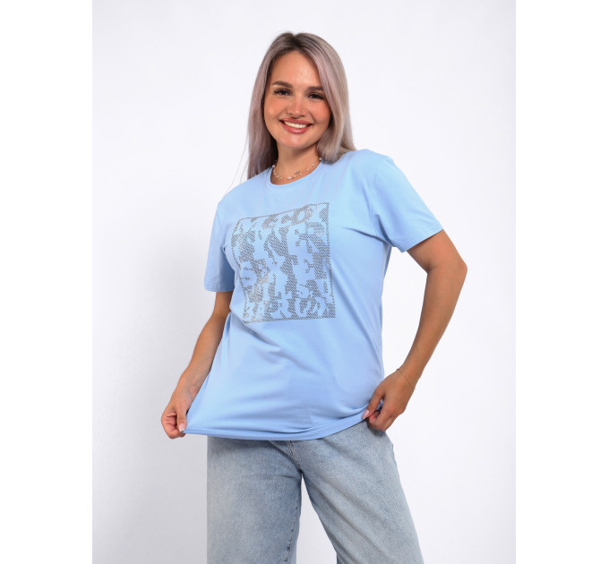 Футболка Ф-00711 голубой