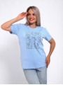 Футболка Ф-00711 голубой