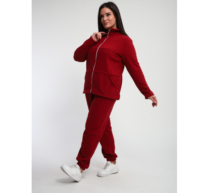 Костюм спортивный КД-00445 марсала