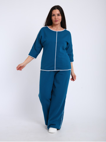 Костюм КД-00452 изумрудный