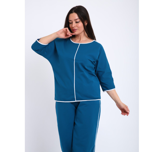 Костюм КД-00452 изумрудный