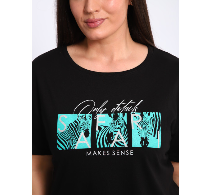 Костюм КД-00300 черный, изумрудный
