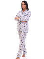 Пижама ПЖ-0016 серый меланж