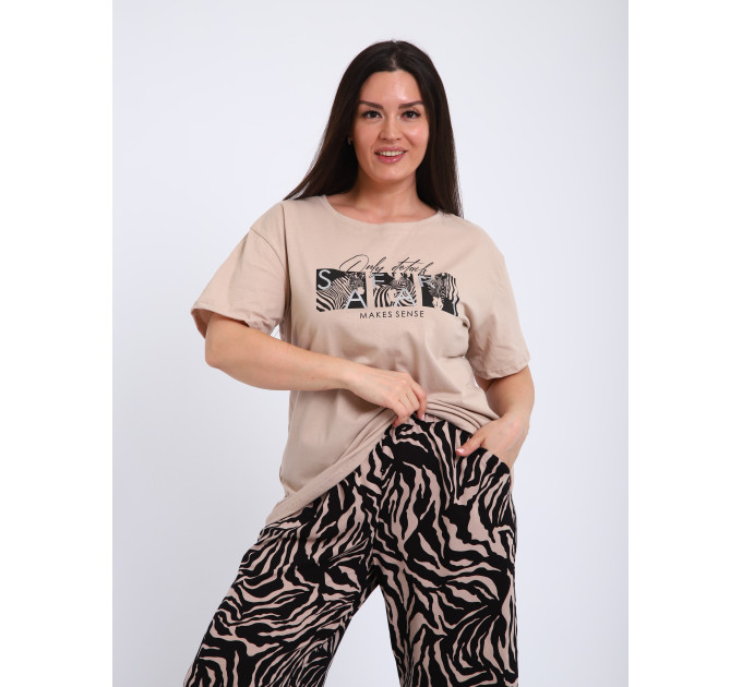 Футболка Ф-00711 пудровый