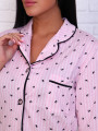 Пижама ПЖ-0016 белый, розовый