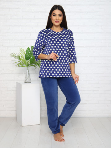 Костюм КД-00436 синий