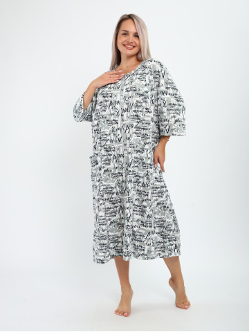 Халат Х-00372 оливковый