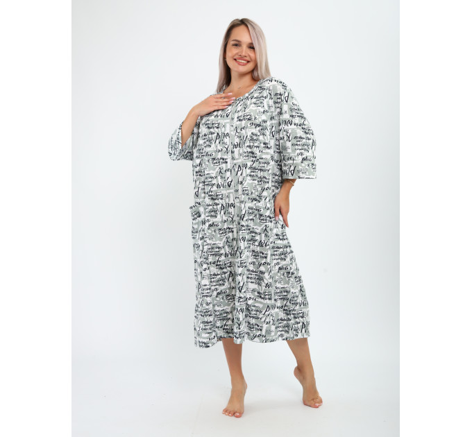 Халат Х-00372 оливковый