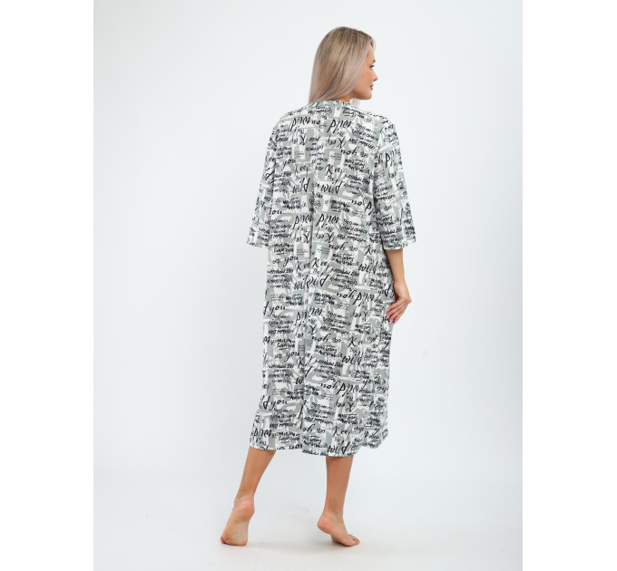 Халат Х-00372 оливковый